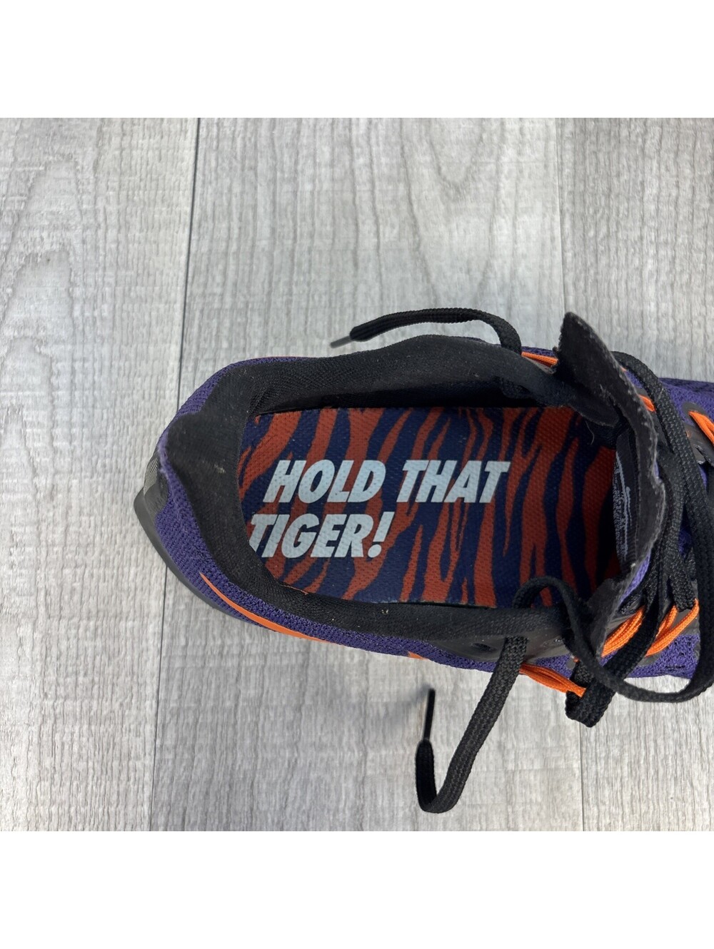 Nike Air Zoom Pegasus 36 NCAA Clemson Tigers Running Shoes CI2064-500 Size 8 - Picture 9 of 11